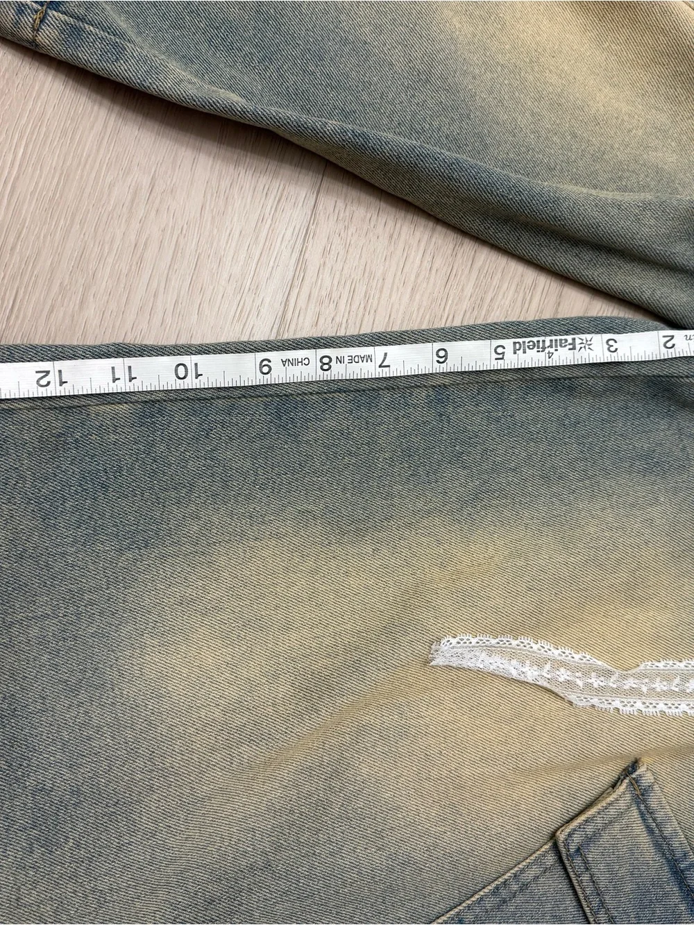Edikted denim cargo